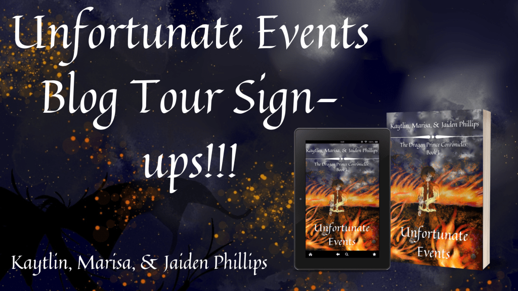 Unfortunate Events Blog Tour Sign-Ups! (And Street Team&nbsp;Launch!)