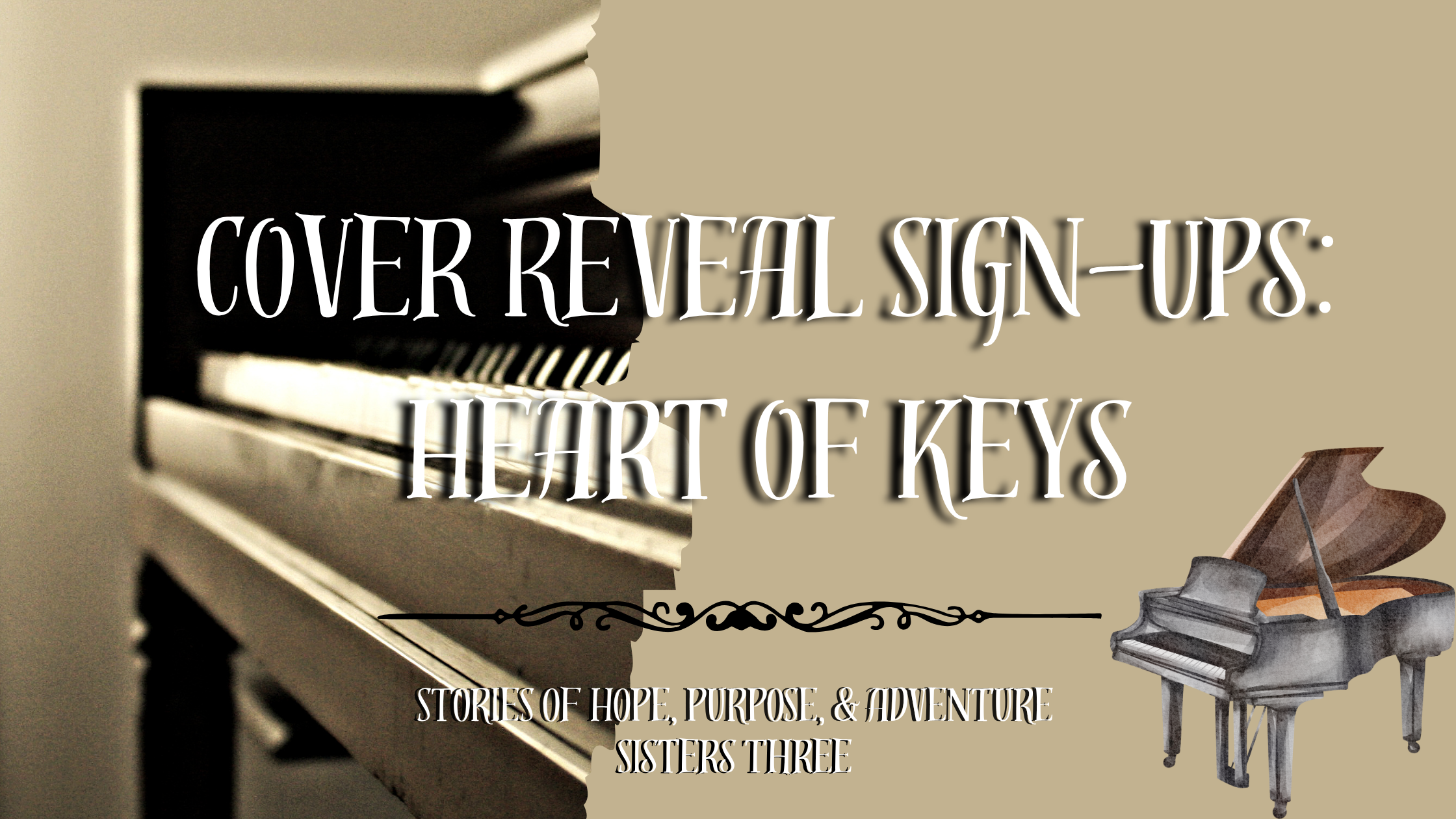 Cover Reveal Sign-ups: Heart of Keys