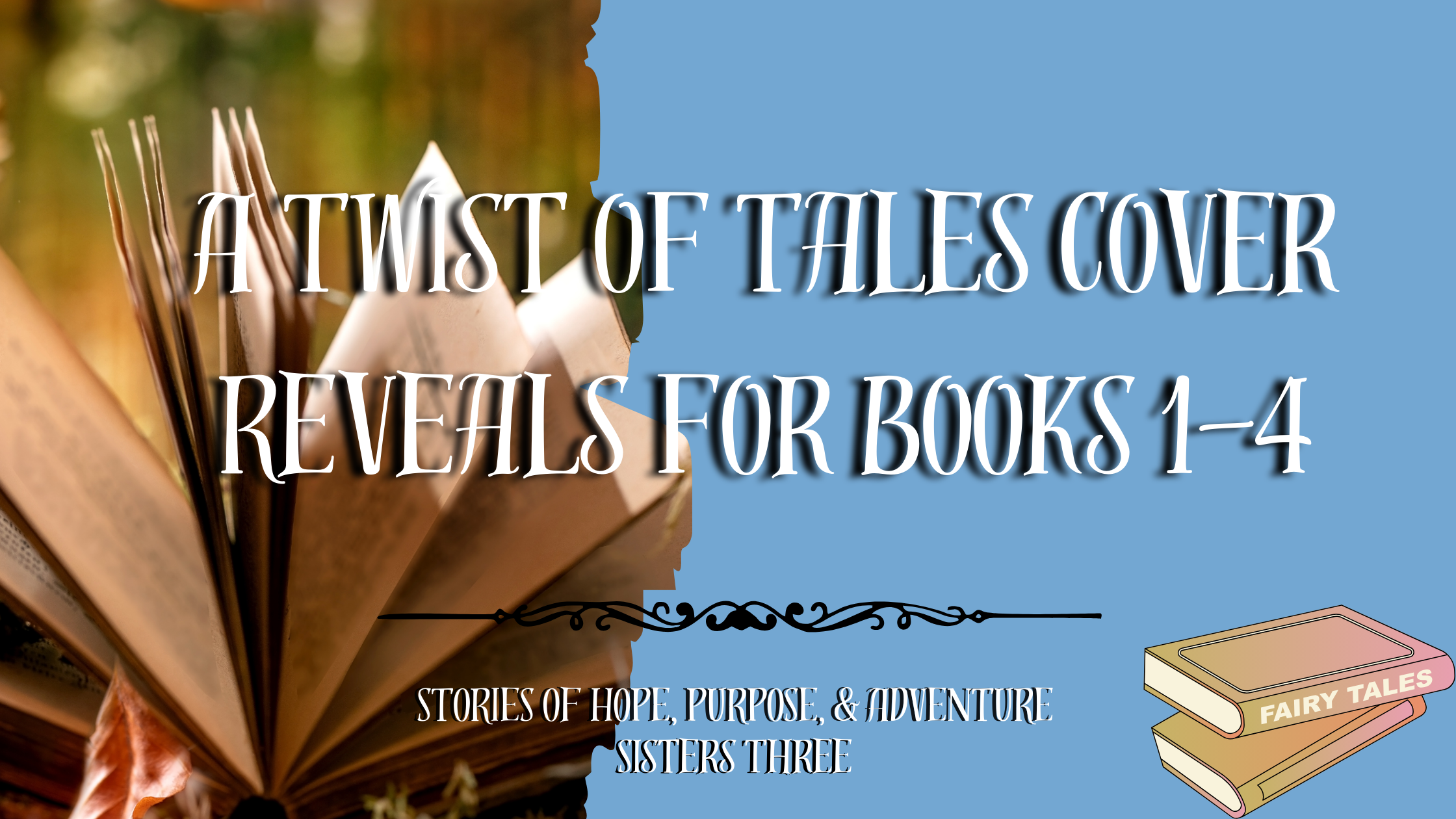 A Twist of Tales Cover Reveals for Books 1-4